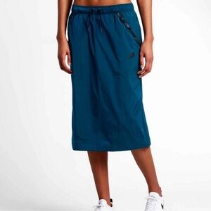 Nike Blue Midi Skirt